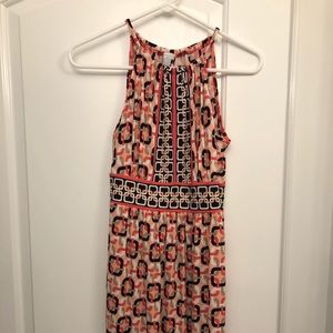 Summer above the knee dress